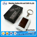 most popular led keychain custom plastic solar power keyring with cheap price